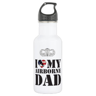 I LOVE MY AIRBORNE DAD 532 ML WATER BOTTLE