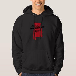 I Love My Alabama Best State Alabama Oxford City Hoodie