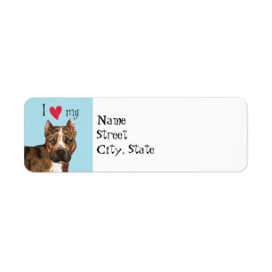 I Love my American Staffordshire Terrier