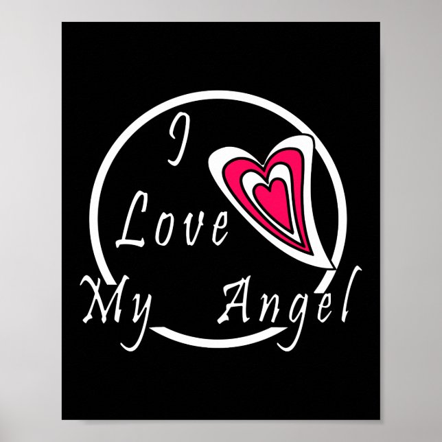 I love my Angel  Poster (Front)