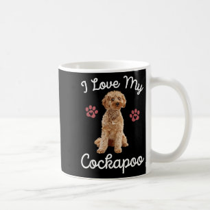 I Love My Apoo Dog Mum Funny Quote Pet Owner Art G Coffee Mug