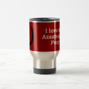 I Love My Assateague Pony Travel Mug