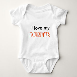 I love my Auntie Baby Bodysuit