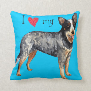I Love my Australian Cattle Dog Cushion