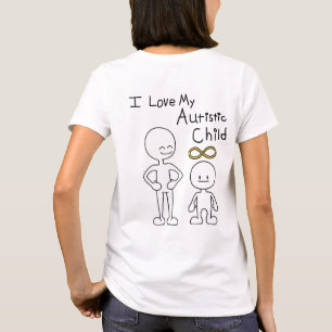 I Love My Autistic Child Cute T-Shirt