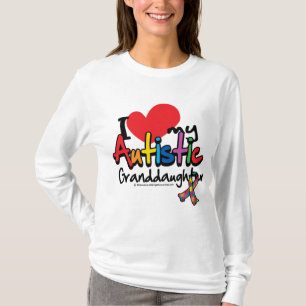 I Love My Autistic Granddaughter T-Shirt