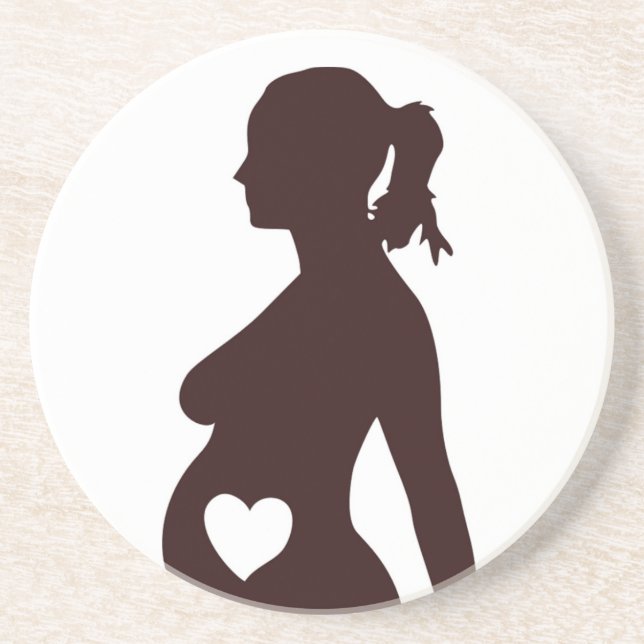 I LOVE MY BABY COASTER (Front)