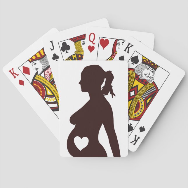I LOVE MY BABY PLAYING CARDS (Back)