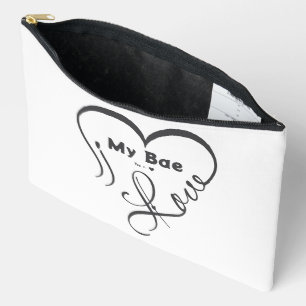 I Love My Bae • You = ♥ Accessory Pouch