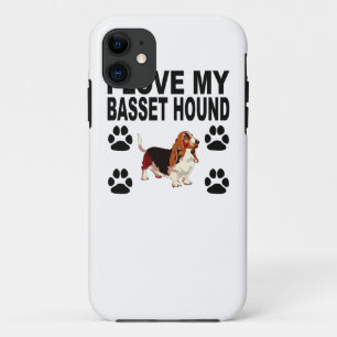 I Love My Basset Hound Case-Mate iPhone Case