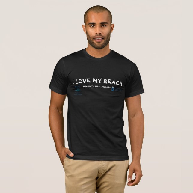 I LOVE MY BEACH T-Shirt (Front Full)