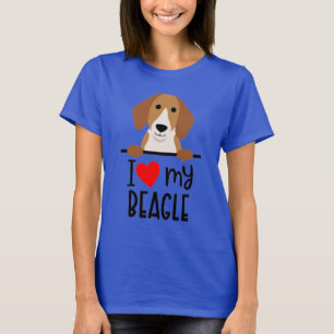 I Love My Beagle T-Shirt