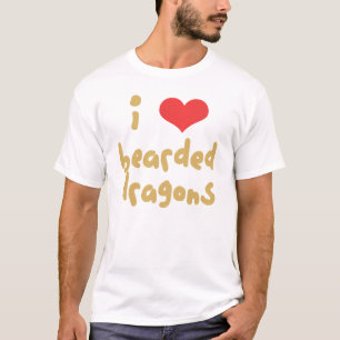 I Love My Bearded Dragon T-Shirt