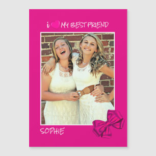 I Love My Best Friend Custom Photo – Personalised