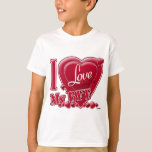 I Love My BFF red - heart T-Shirt<br><div class="desc">I Love My BFF red - heart</div>