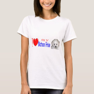 I love my bichon frise puppy T-Shirt
