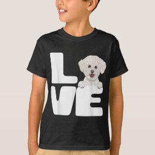 I Love My Bichons Frise Dog Lover T-Shirt