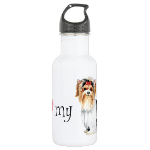 I Love my Biewer Terrier 532 Ml Water Bottle