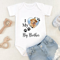 I Love My Big Brother Dog Lover Custom Pet Photo