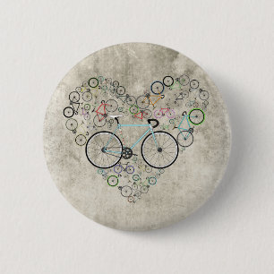 I Love My Bike 6 Cm Round Badge