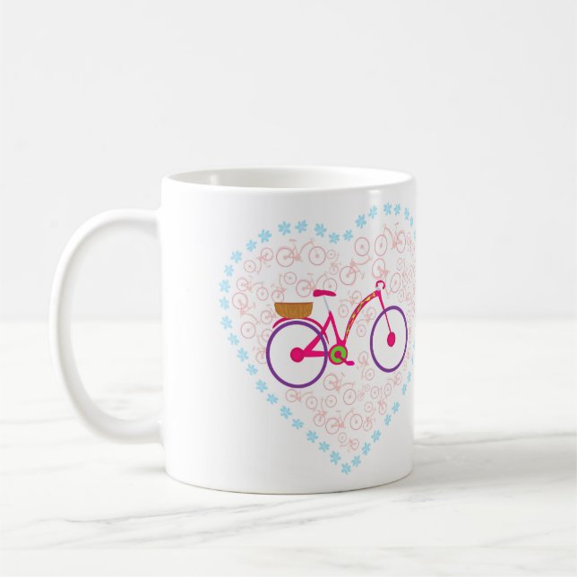 I Love My Bike Mug (Left)