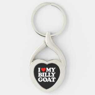 I LOVE MY BILLY GOAT KEY RING
