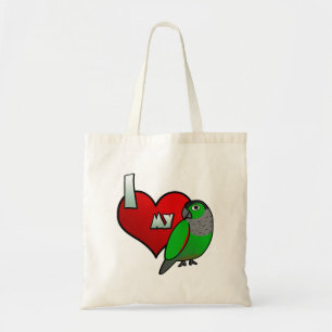 I Love my Black Capped Conure Bag