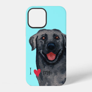 I Love my Black Lab iPhone 12 Case