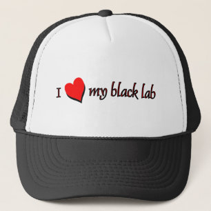 I Love my Black Labrador Trucker Hat