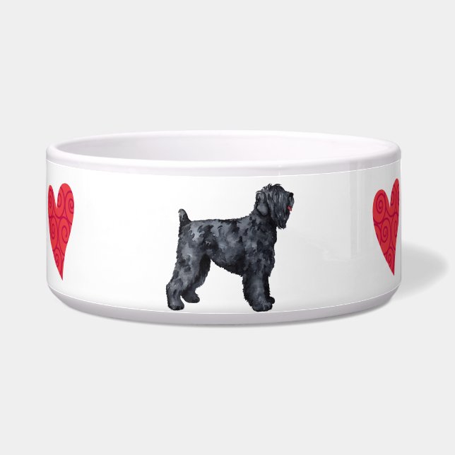 I Love my Black Russian Terrier (Right)