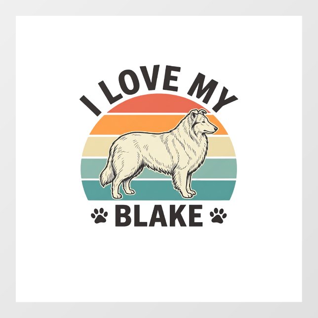 I Love My Blake Dog Retro Engraving Design_1 (Sheet)
