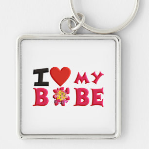 I love My Bobe Key Ring