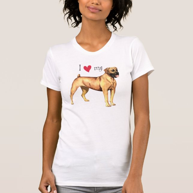 I Love my Boerboel T-Shirt (Front)