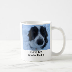 I Love My Border Collie Mug