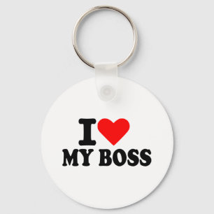 I love my boss key ring
