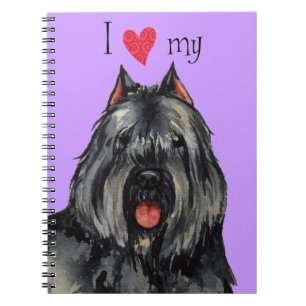 I Love my Bouvier Notebook