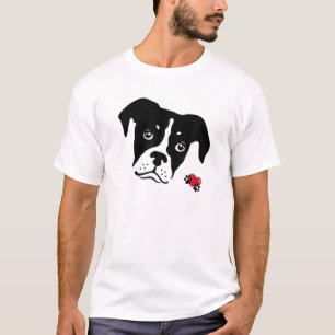 I Love My Boxer Dog Funny Puppy Face Gift T-Shirt