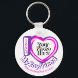 I love My Boyfriend Birthday Key Ring<br><div class="desc">I love My Boyfriend Birthday</div>