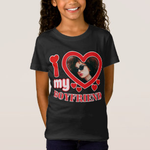 I Love My Boyfriend Personalized T-Shirt