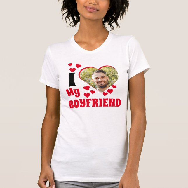 I love My Boyfriend T-Shirt (Front)