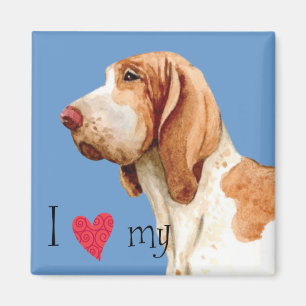 I Love my Bracco Italiano Magnet