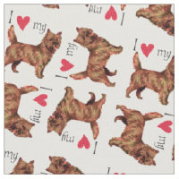 I Love my Brindled Cairn Terrier