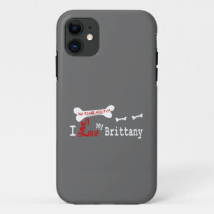 I Love My Brittany Spaniel Case-Mate iPhone Case