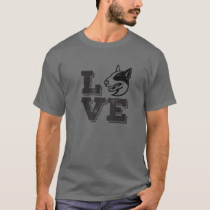 I Love My Bull Terrier T-Shirt