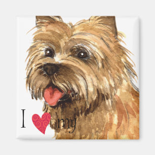I Love my Cairn Terrier Magnet