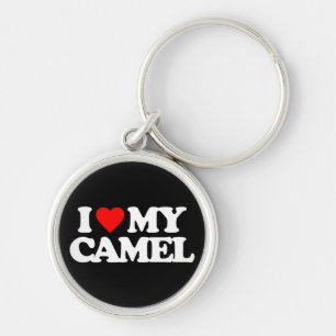 I LOVE MY CAMEL KEY RING