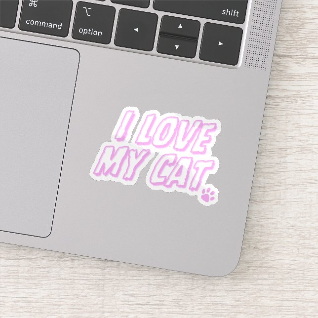 I Love My Cat (Detail)