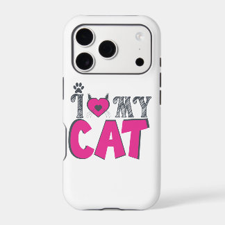 I Love My Cat – Cute Pet Lover Design