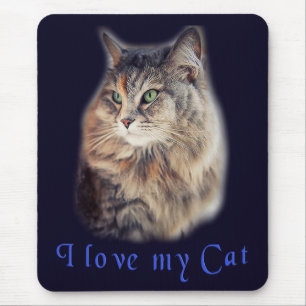 I love my cat mouse pad
