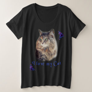 I love my Cat Plus Size T-Shirt